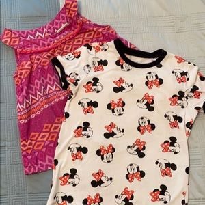 2 Small Girls Shirts size 5-6T.